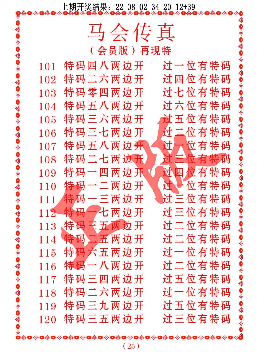 102期马会传真[图]